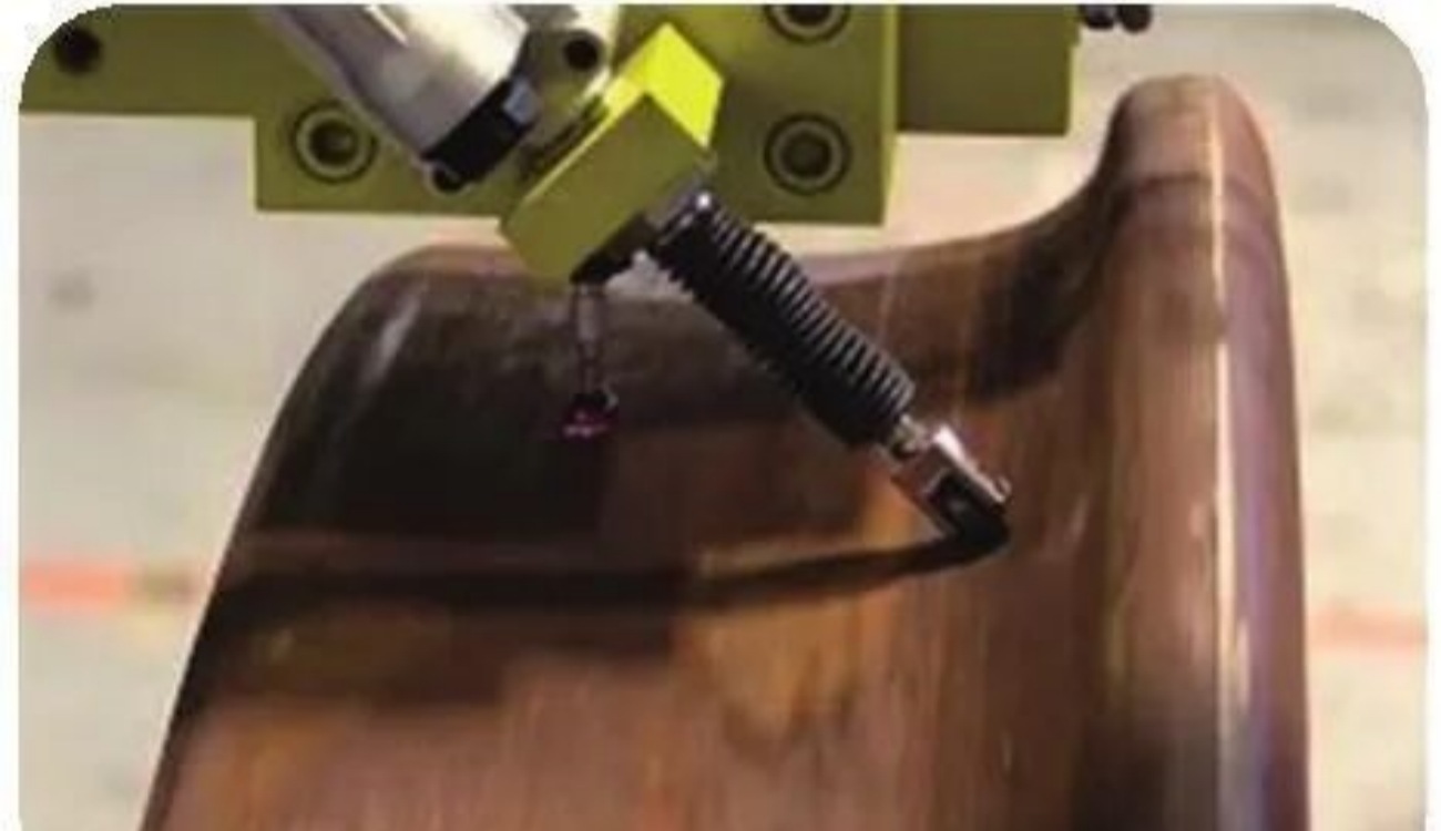 آج چرخ قطار دارای مشخصات مخروطی است.