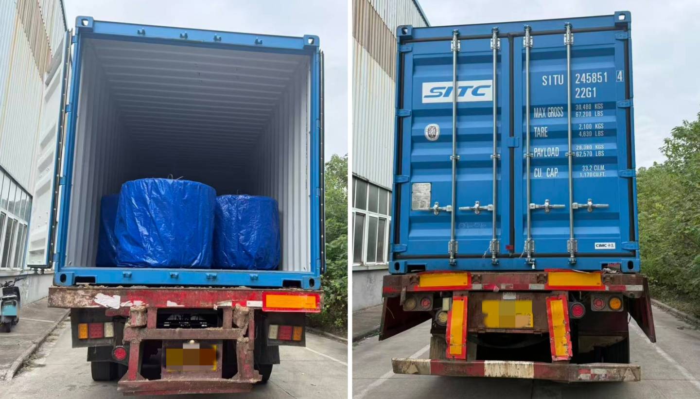 ارسال 660 Train Wheels به بنگلادش در 21 سپتامبر 2025